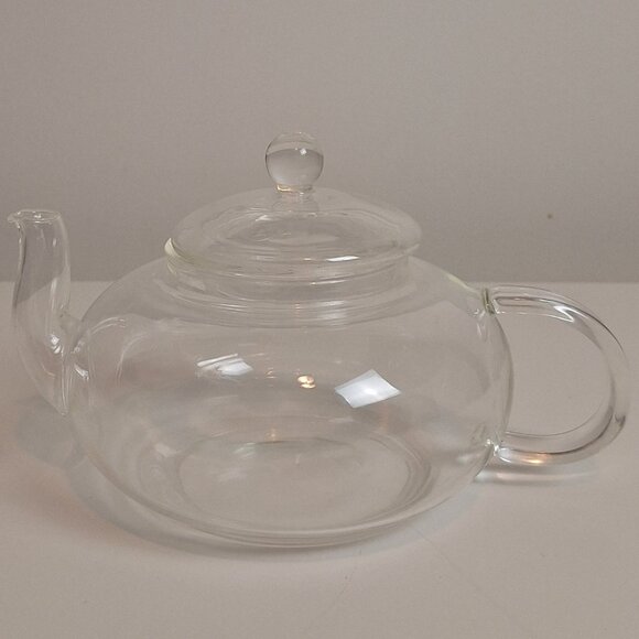 Clear Glass Teapot - Picture 1 of 5